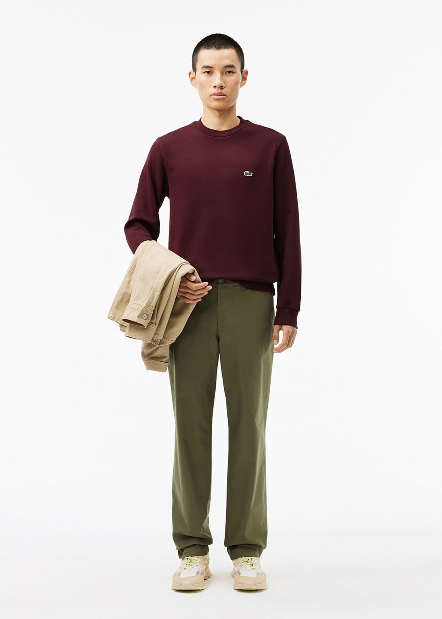 Lacoste Truien  Sweatshirt - expresso 