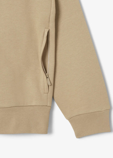 Lacoste Vesten Brushed fleeced zip - viennese