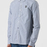 Weekend Offender Overhemden  Lisbon - blue house check 