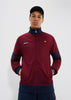 Ellesse Vesten  Roma track top - burgundy 