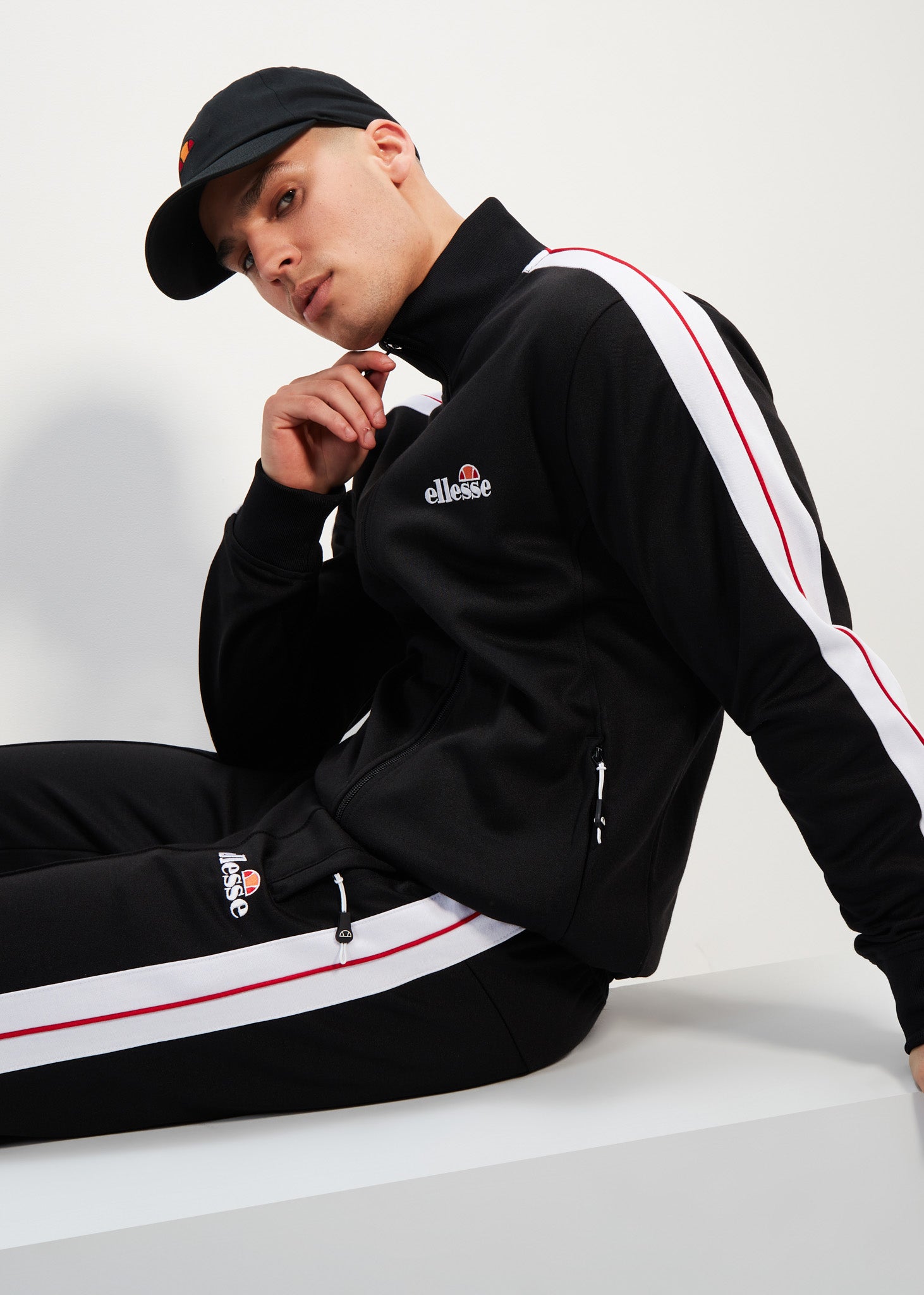 Ellesse Vesten  Giandoso track top - black 