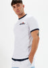 Ellesse T-shirts  Meduno tee - white 