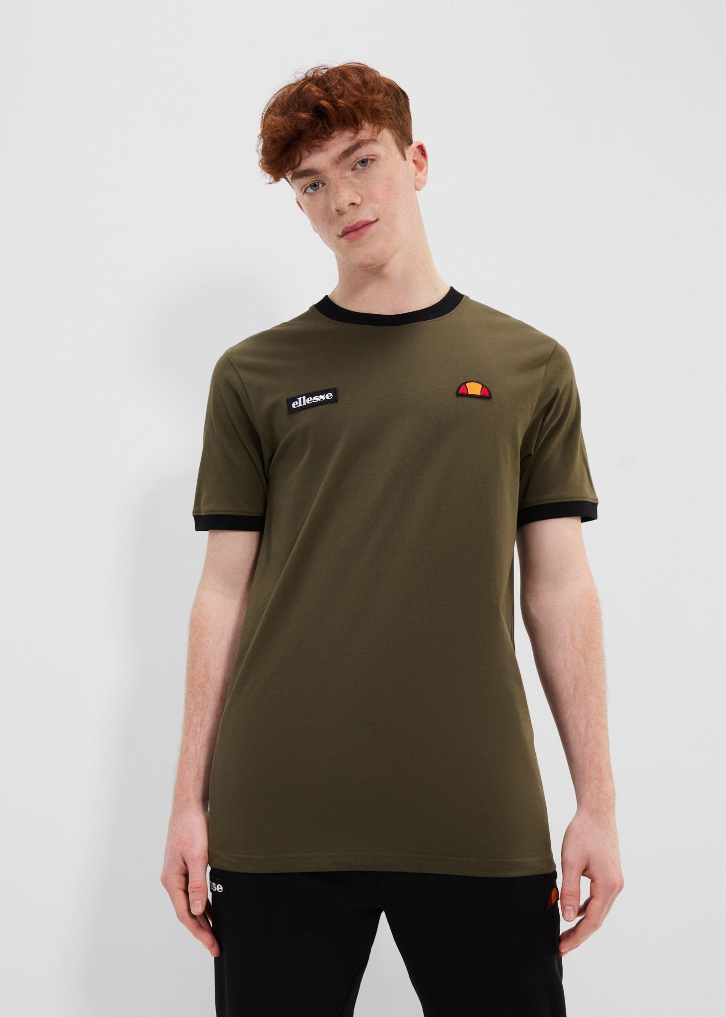 Ellesse T-shirts  Ferdorini tee - khaki 