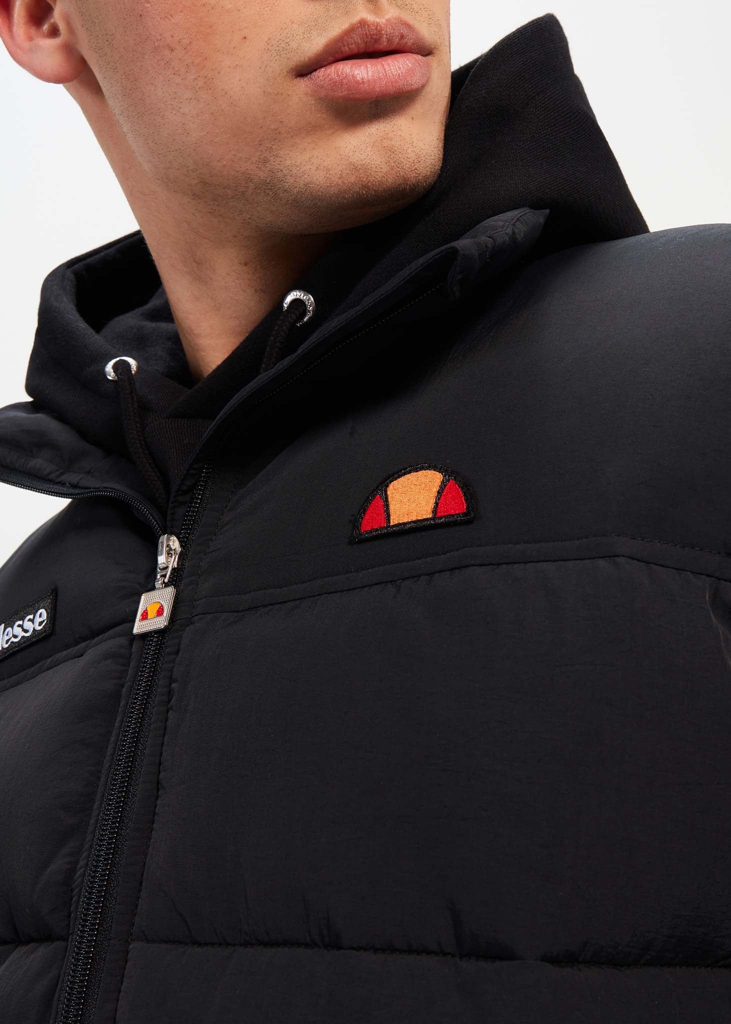 Ellesse Jassen  Nebula padded jacket - black 