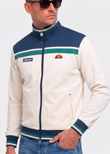 Ellesse Vesten Vignola track top - ecru/navy