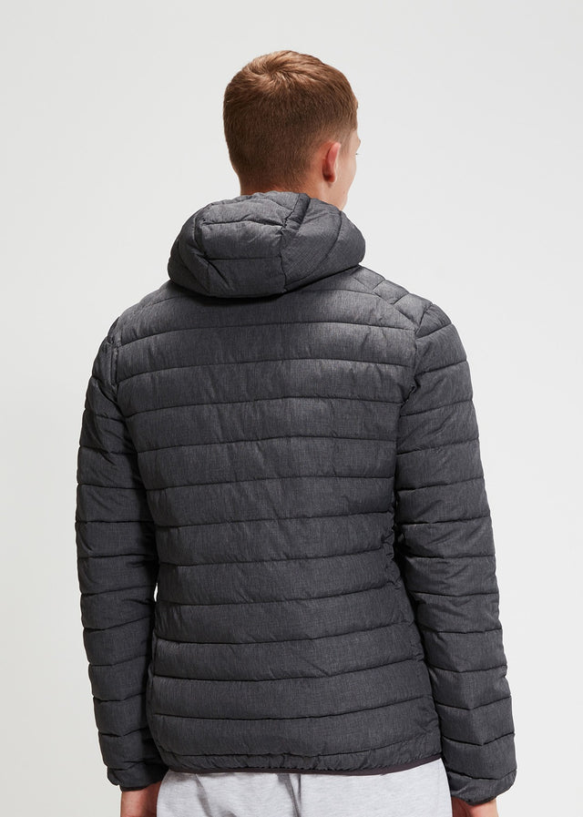 Ellesse Jassen  Lombardy padded jacket - dark grey marl 
