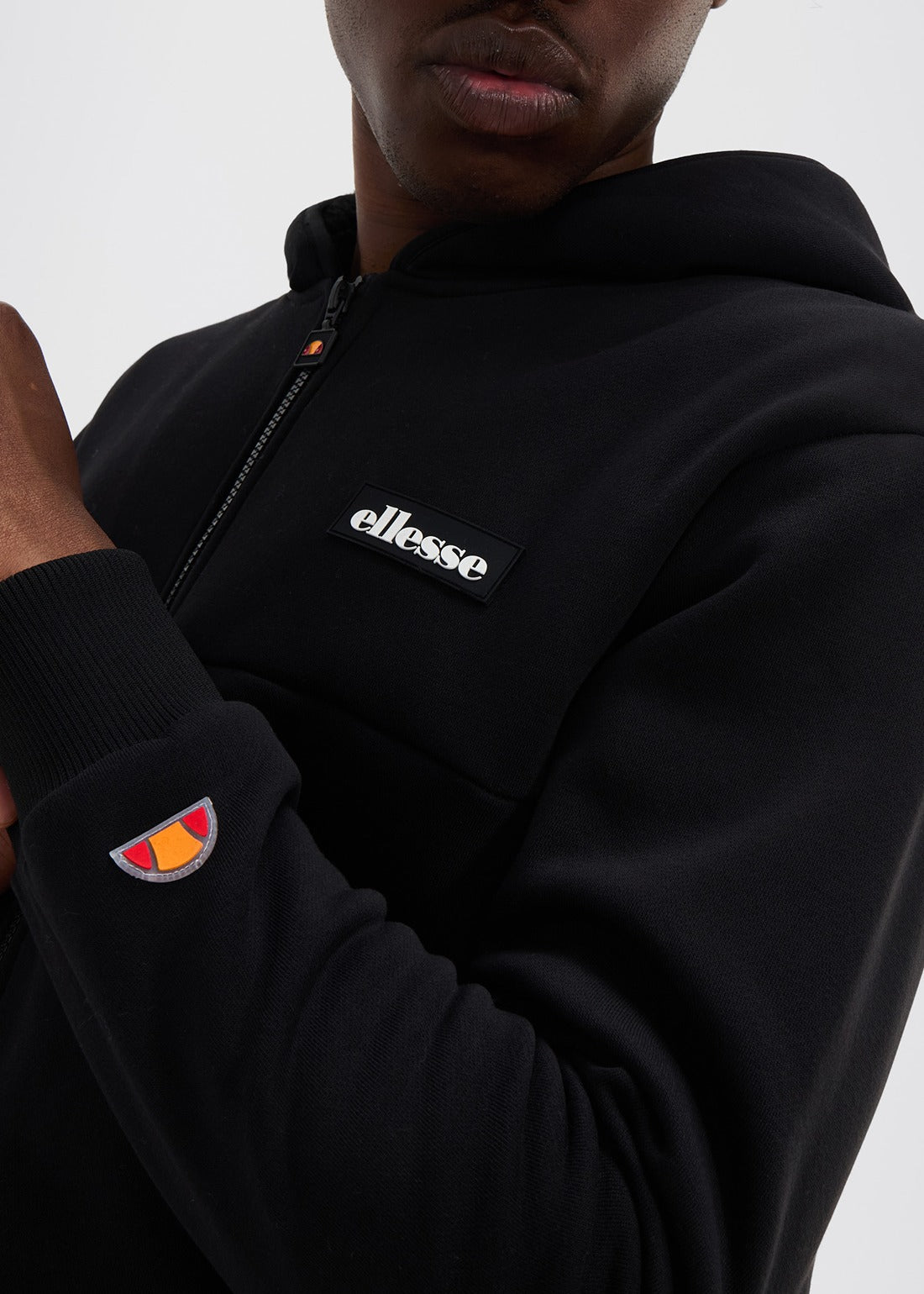 Ellesse Vesten  Milleros full-zip hoody - black 