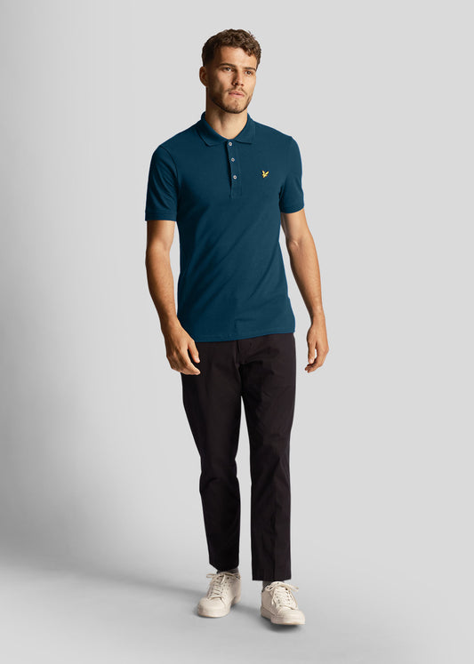 Lyle & Scott Polo's  Plain polo shirt - apres navy 