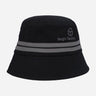 Sergio Tacchini Bucket Hats  Stoneham classic bucket hat - black 