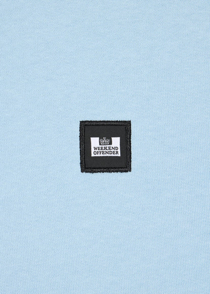 Weekend Offender Truien  Vega - winter sky blue house check 