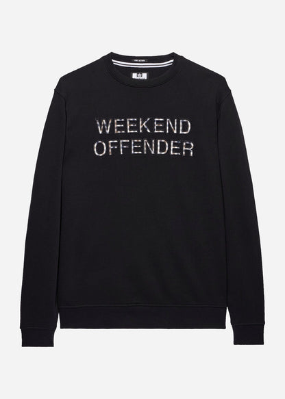 Weekend Offender Truien  Warwick - black mid house check 