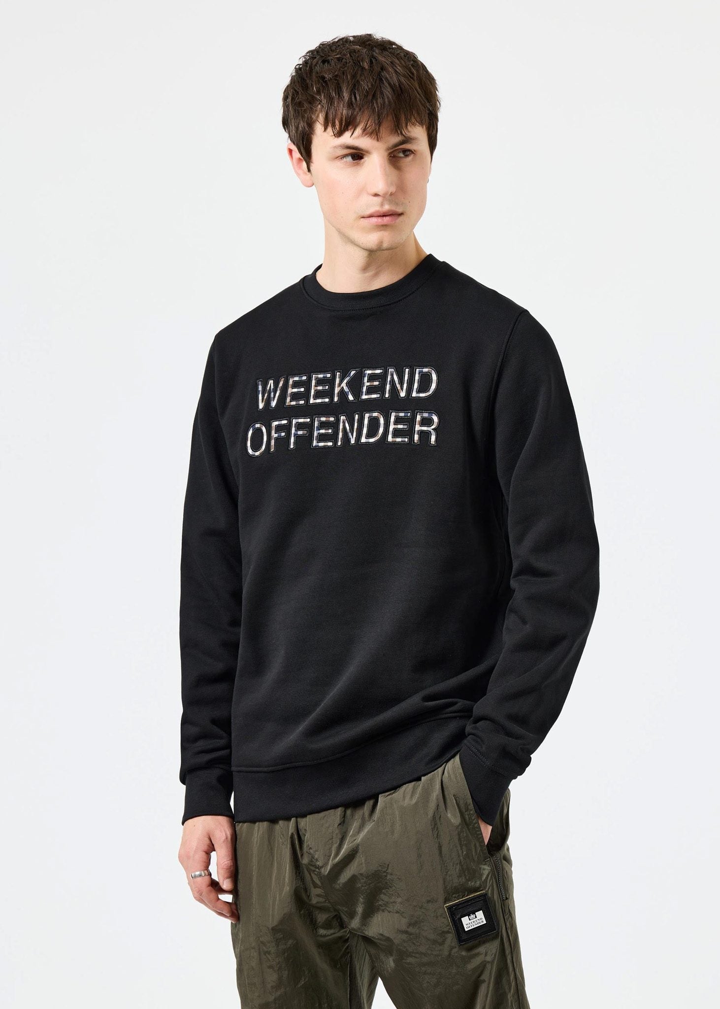 Weekend Offender Truien  Warwick - black mid house check 