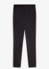 Fred Perry Broeken  Seasonal taped track pant - black shaded stone 