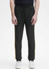 Fred Perry Broeken  Seasonal taped track pant - black shaded stone 