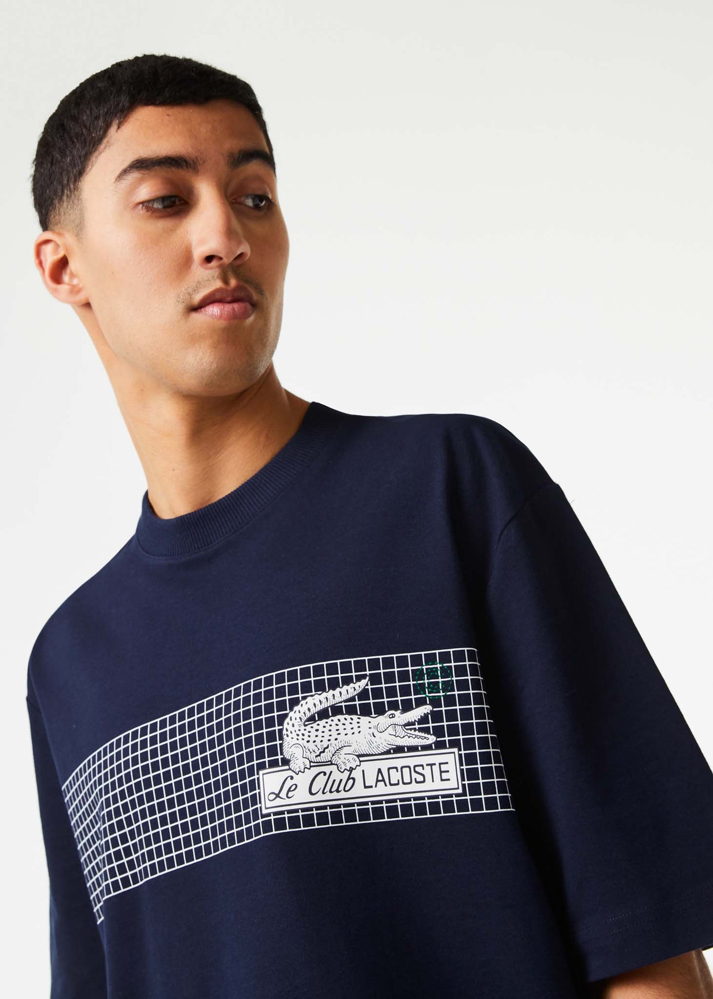 Lacoste T-shirts  Stripe t-shirt - navy blue 