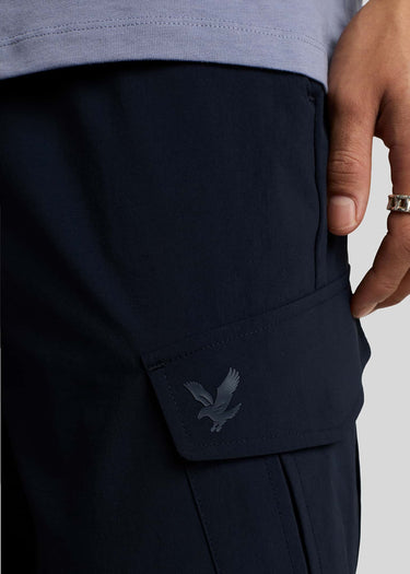 Lyle & Scott Broeken Nylon cargo trouser - dark navy
