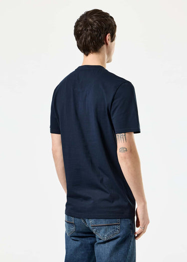 Weekend Offender T-shirts Shevchenko - navy mid house check