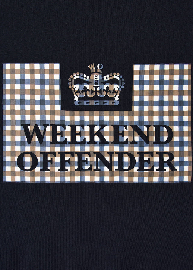 Weekend Offender T-shirts Shevchenko - navy