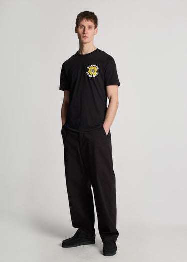 Lyle & Scott T-shirts Sunnies pool bar graphic t-shirt - jet black