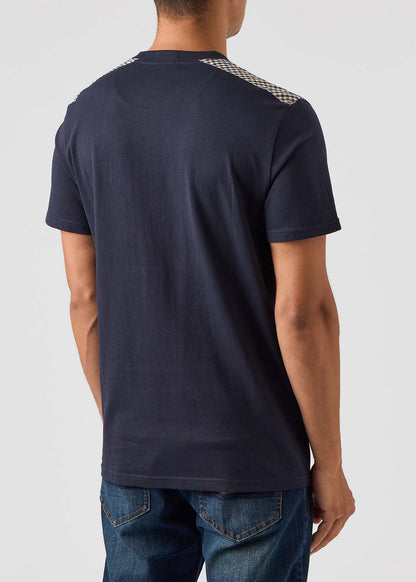 Weekend Offender T-shirts  Diaz - navy blue house check 