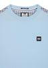 Weekend Offender T-shirts  Diaz - winter sky blue house check 