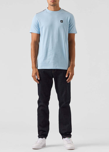 Weekend Offender T-shirts  Diaz - winter sky blue house check 