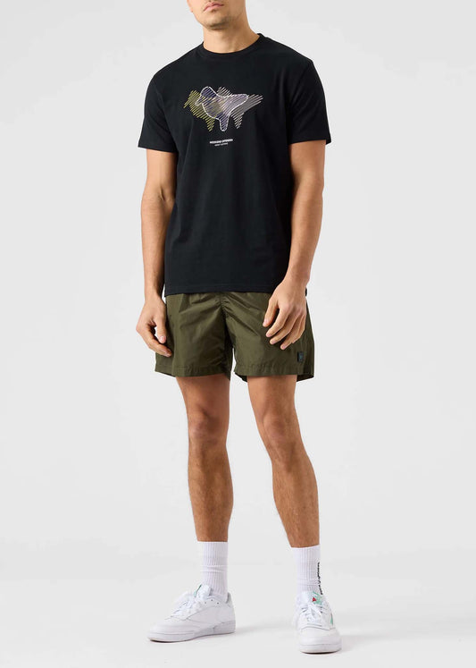 Weekend Offender T-shirts  Gabe - black 