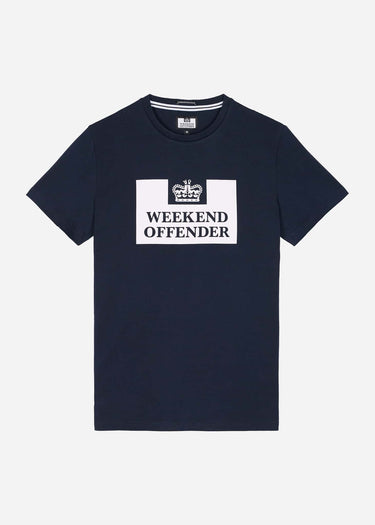 Weekend Offender T-shirts Prison classic - navy
