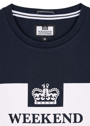Weekend Offender T-shirts Prison classic - navy