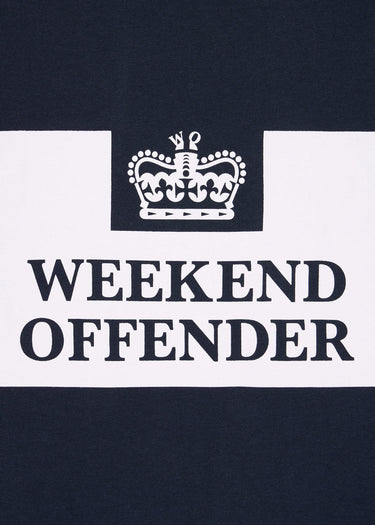 Weekend Offender T-shirts Prison - navy