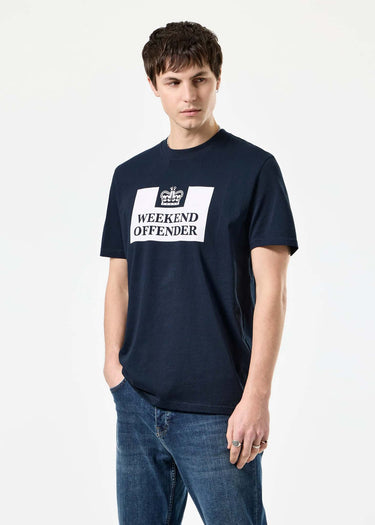 Weekend Offender T-shirts Prison classic - navy