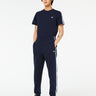 Lacoste Broeken  Contrast stripe tracksuit trousers - navy blue 