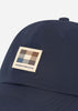 Aquascutum Petten Hydro active patch cap - navy