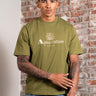 Aquascutum T-shirts Big logo t-shirt - army green