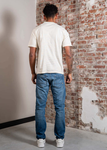 Aquascutum T-shirts Big logo t-shirt - old white