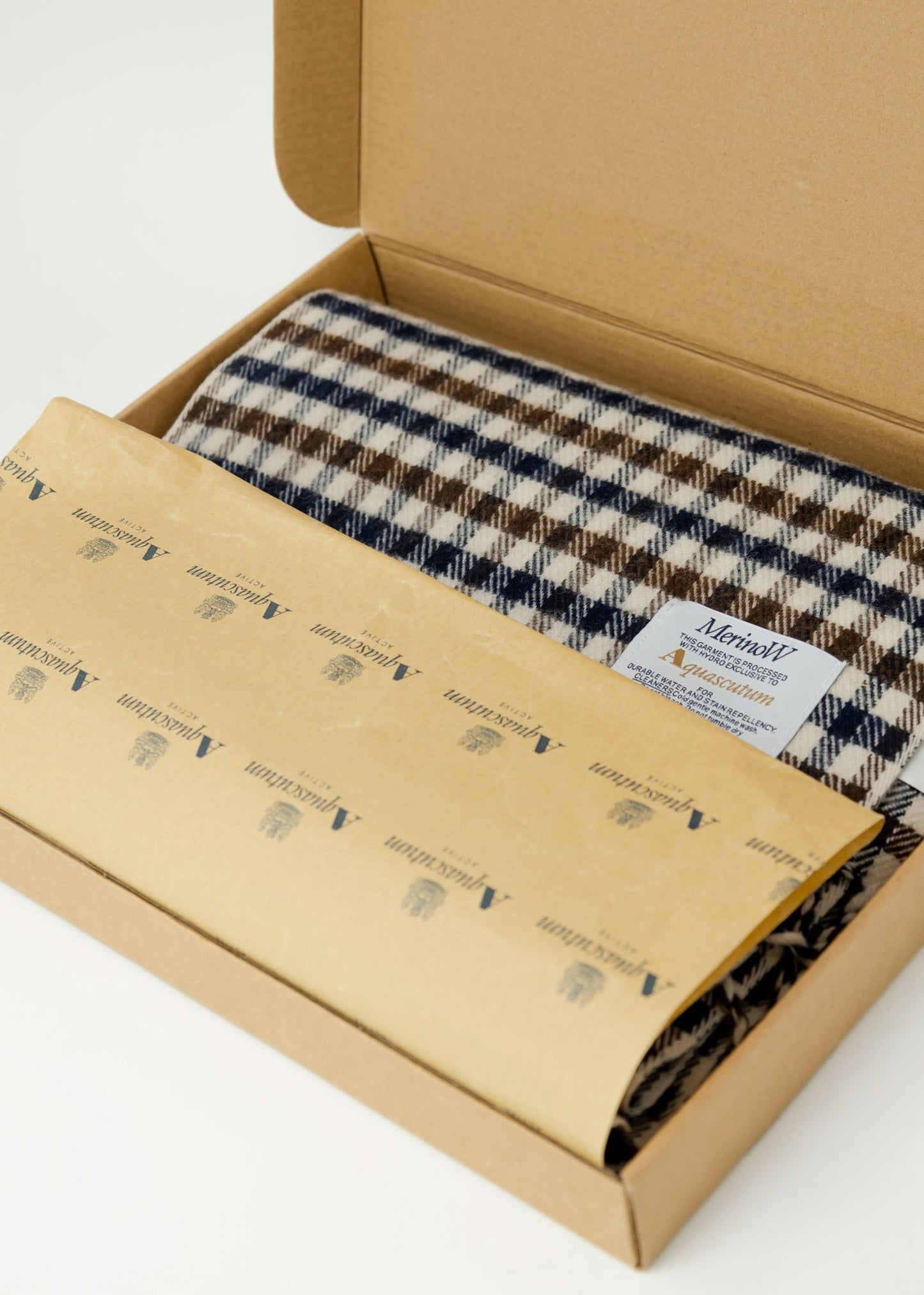 Aquascutum Sjaals Club check scarf - check club