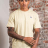 Aquascutum T-shirts Rubber patch t-shirt - beige