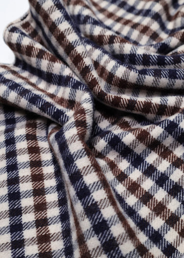 Aquascutum Sjaals Wool icon scarf - original club check