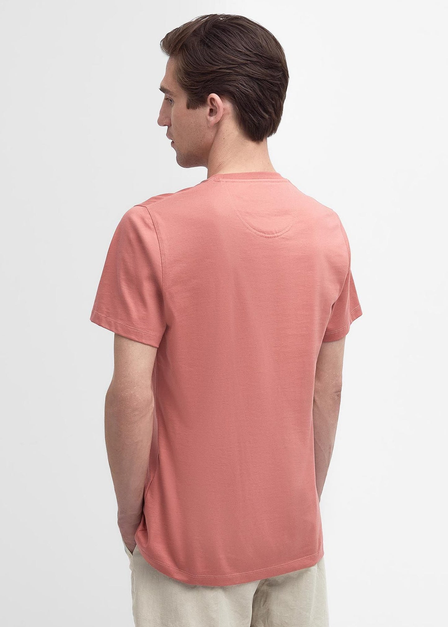 Barbour T-shirts  Essential sports tee - pink clay 