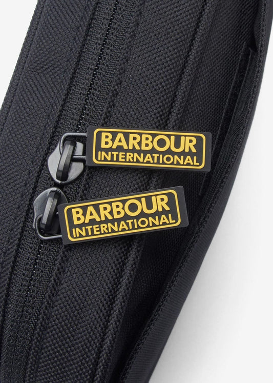 Barbour International Tassen  Knockhill micro cross body - black 