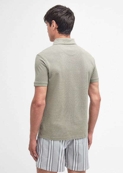 Barbour Polo's  Sports polo - dusty green 