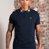 Barbour Polo's Barbour trematon tailored fit polo shirt - navy