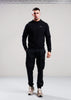 Essential crew neck sweat - black pewter