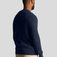 Lyle & Scott Truien  Cable jumper - dark navy marl 