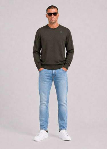 K Way Truien Sebastien merino - green blackish