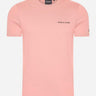Lyle & Scott T-shirts Embroidered t-shirt - ash red jet black