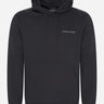 Lyle & Scott Hoodies Loopback embroidered hoodie - jet black white