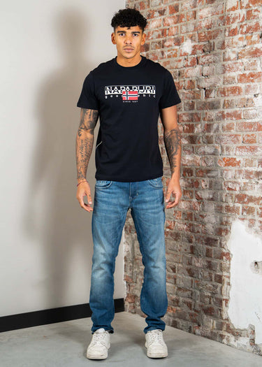 Napapijri T-shirts S aylmer - black