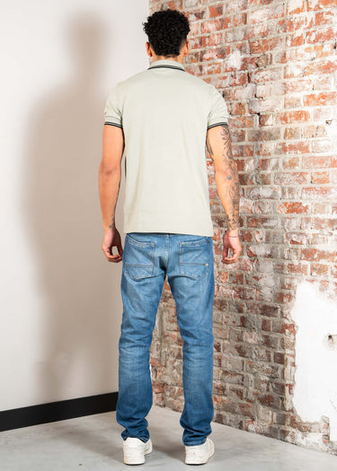 Fred Perry Polo's Twin tipped fred perry shirt - seagrass black