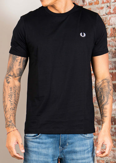 Fred Perry T-shirts Ringer t-shirt - black